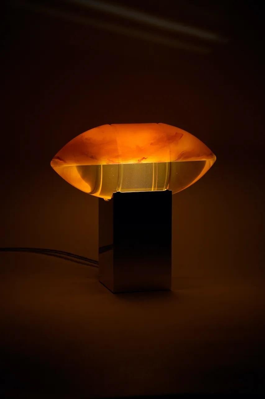 Lampada Helios Rosa Blu Oro di Zoran Strijbosch in vendita 3