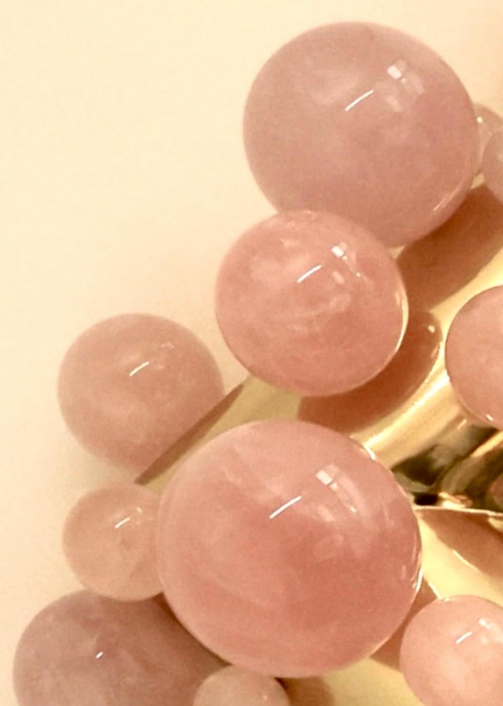 Monture encastrée rose par Phoenix Neuf - En vente à New York, NY