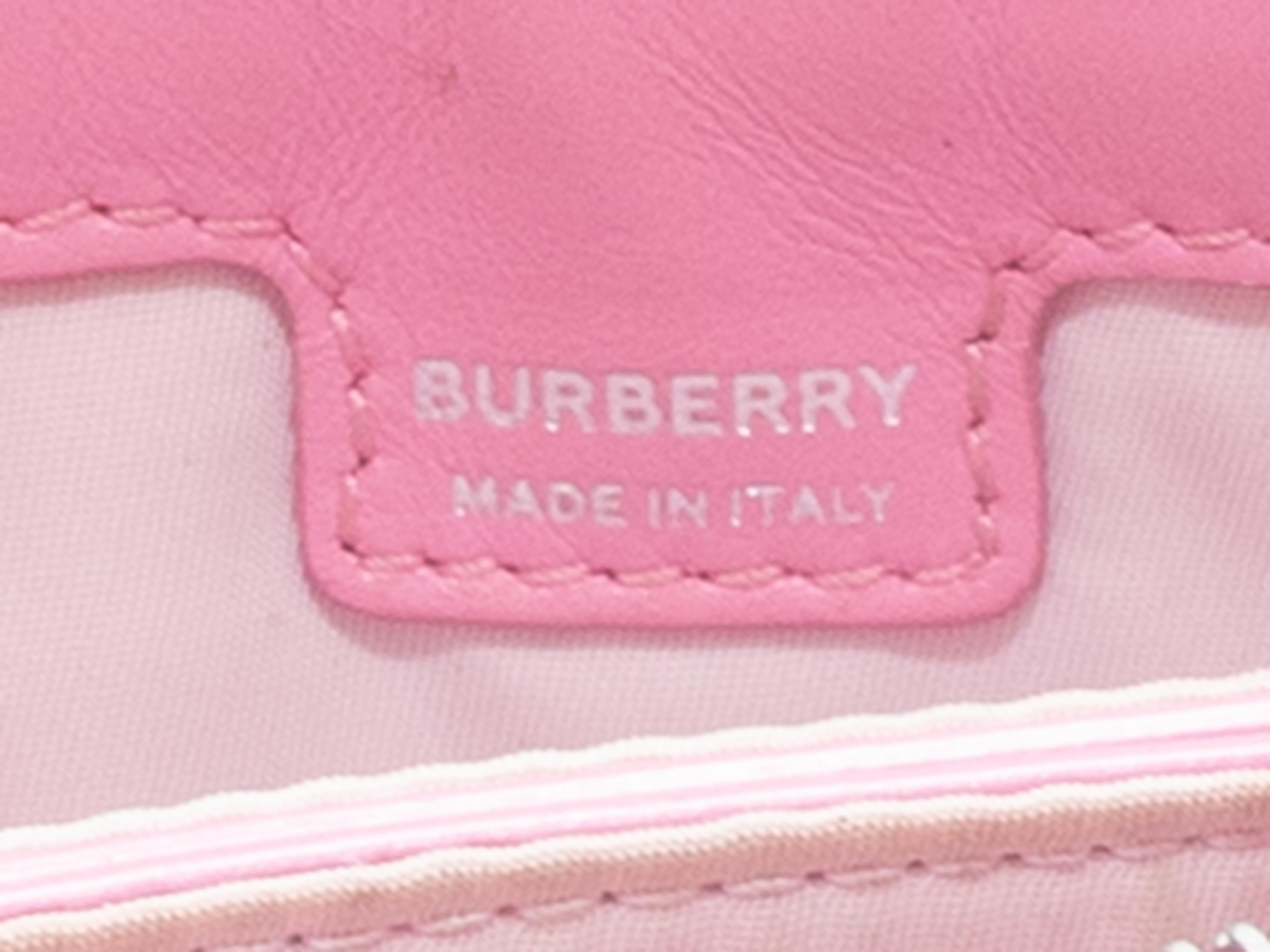 Borsa a tracolla Lola di Burberry rosa in vendita 1