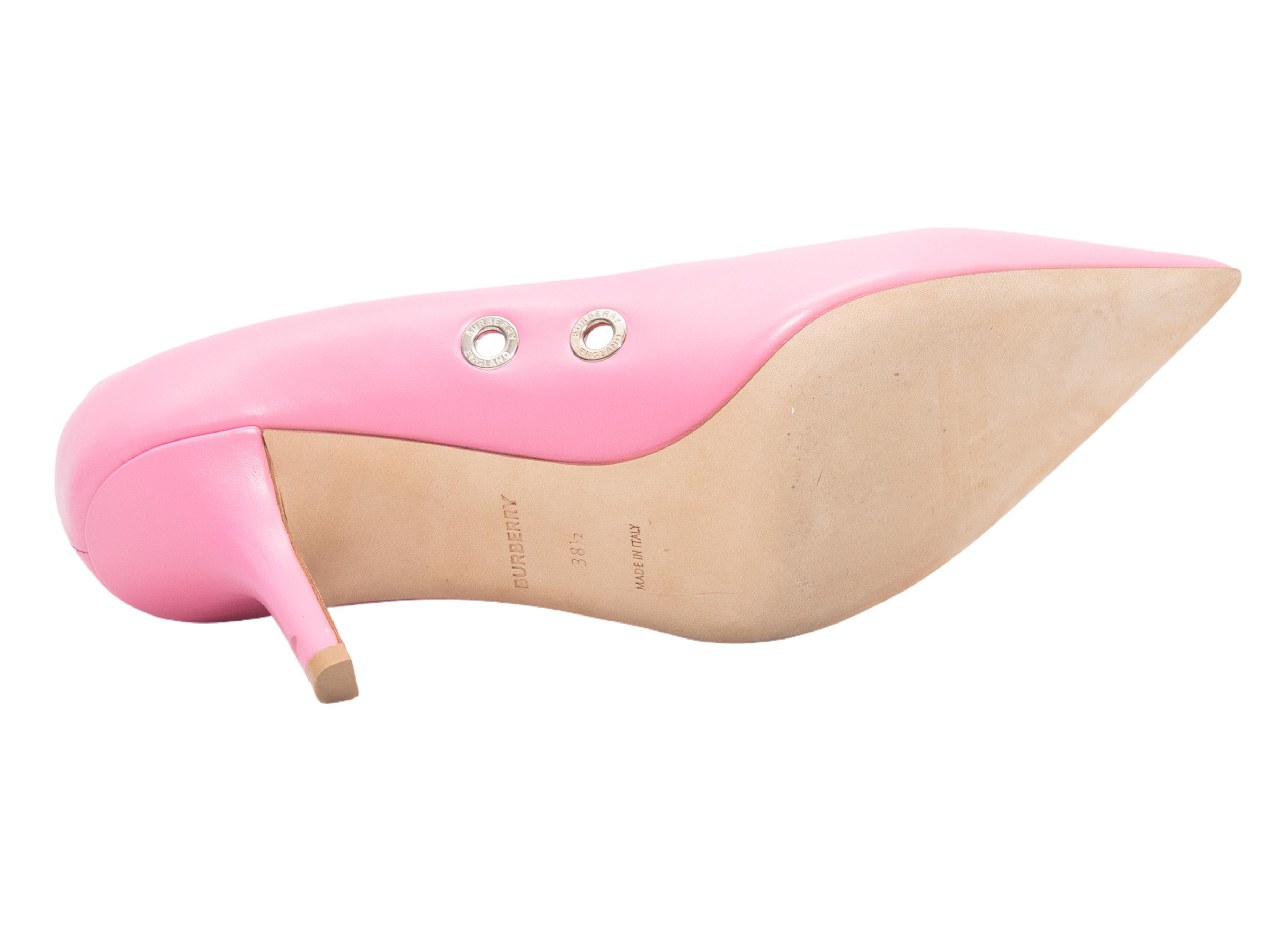 Donna Pompe a punta Burberry rosa misura 38,5 in vendita