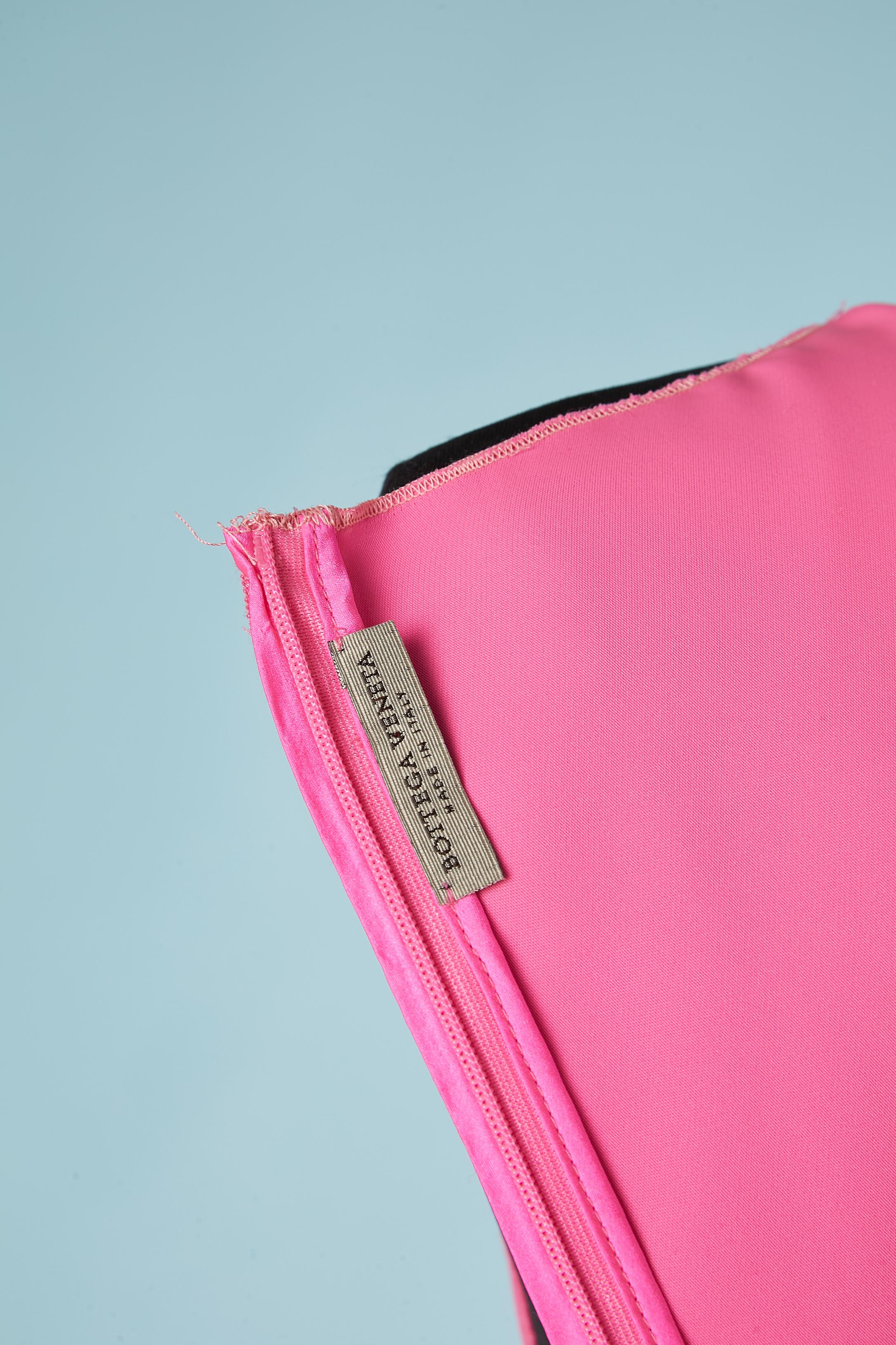 Pink cardigan and dress ensemble Bottega Veneta  For Sale 5