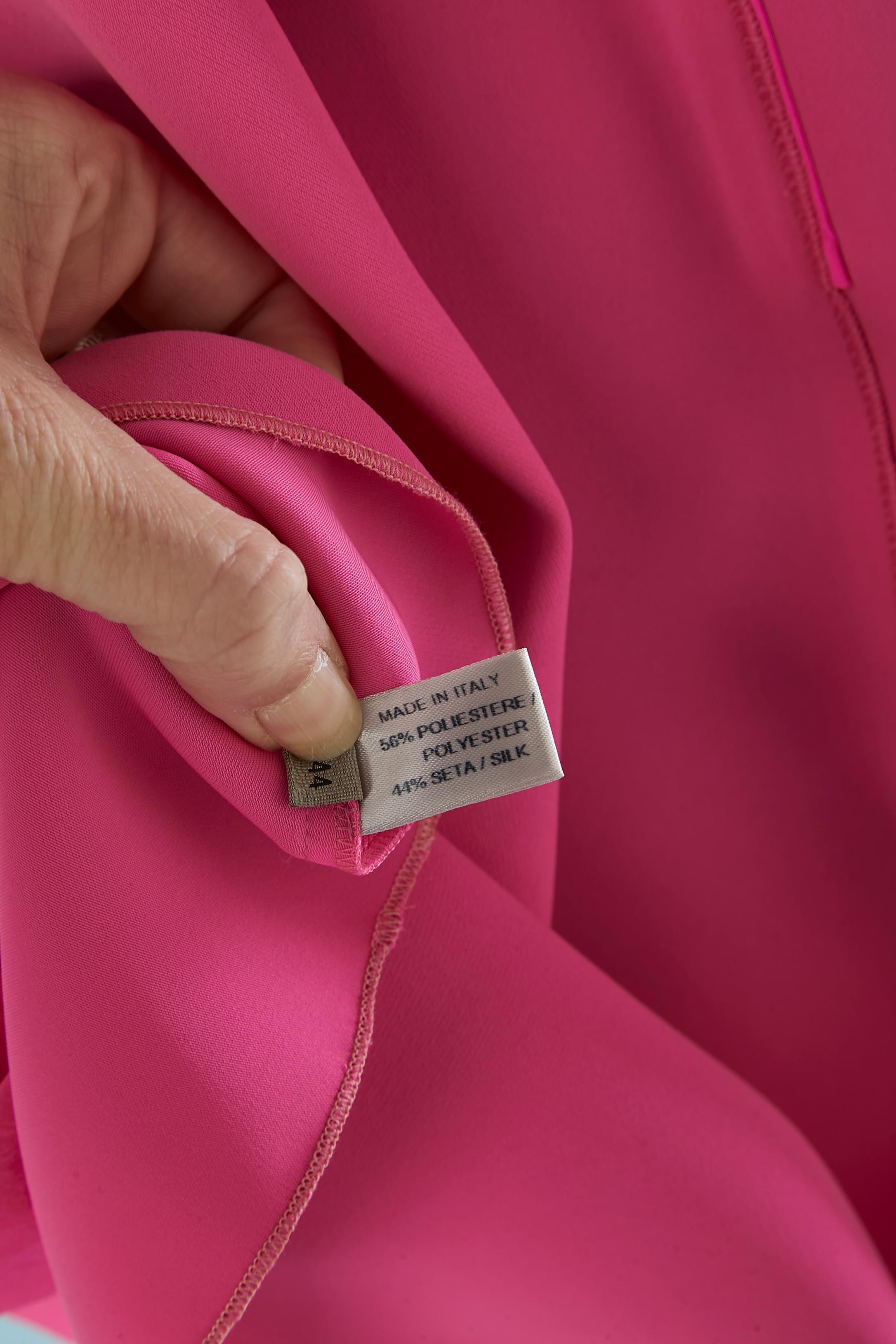 Pink cardigan and dress ensemble Bottega Veneta  For Sale 6