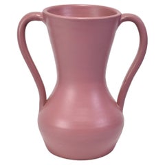 Pink Ceramic Amphora Vase