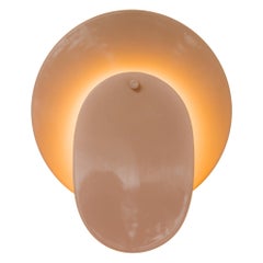 pink ceramic walllight/sconce