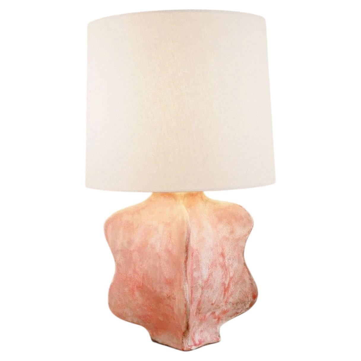Pink Cereus Lamp (Medium) by Nani Goods Contemporary Ceramic Cactus Lamp