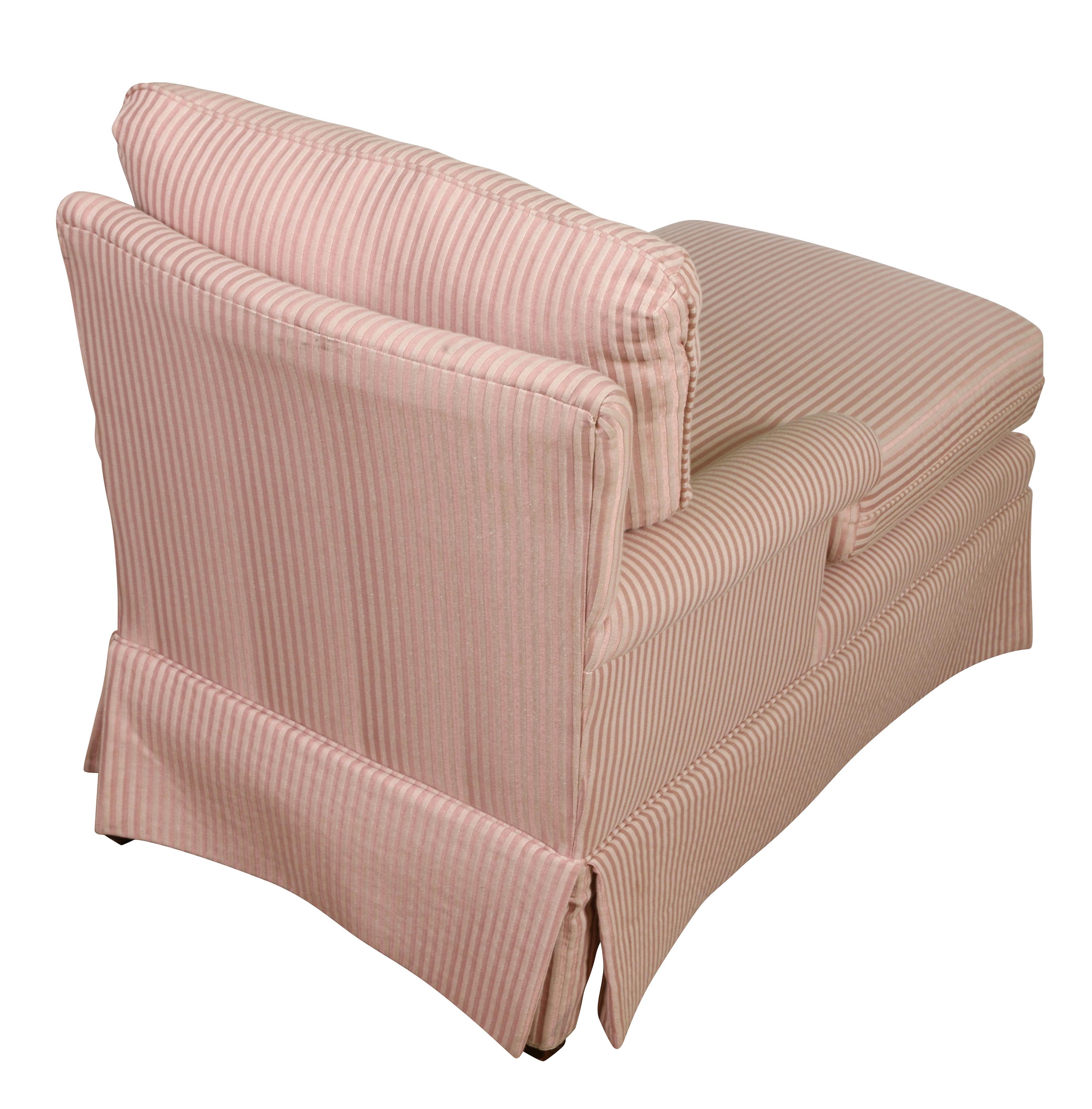 American Pink Chaise Longue
