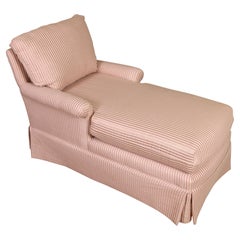 Vintage Pink Chaise Longue