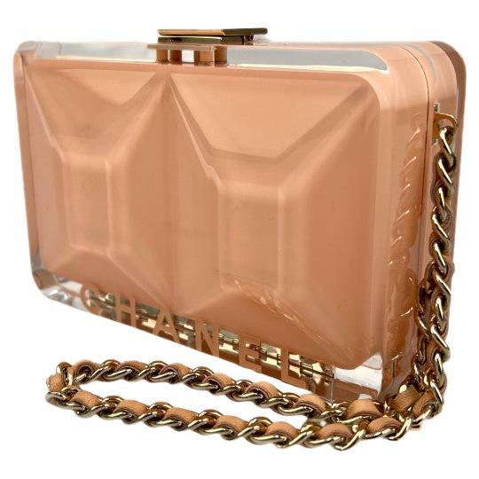 Pink Chanel Minaudière For Sale