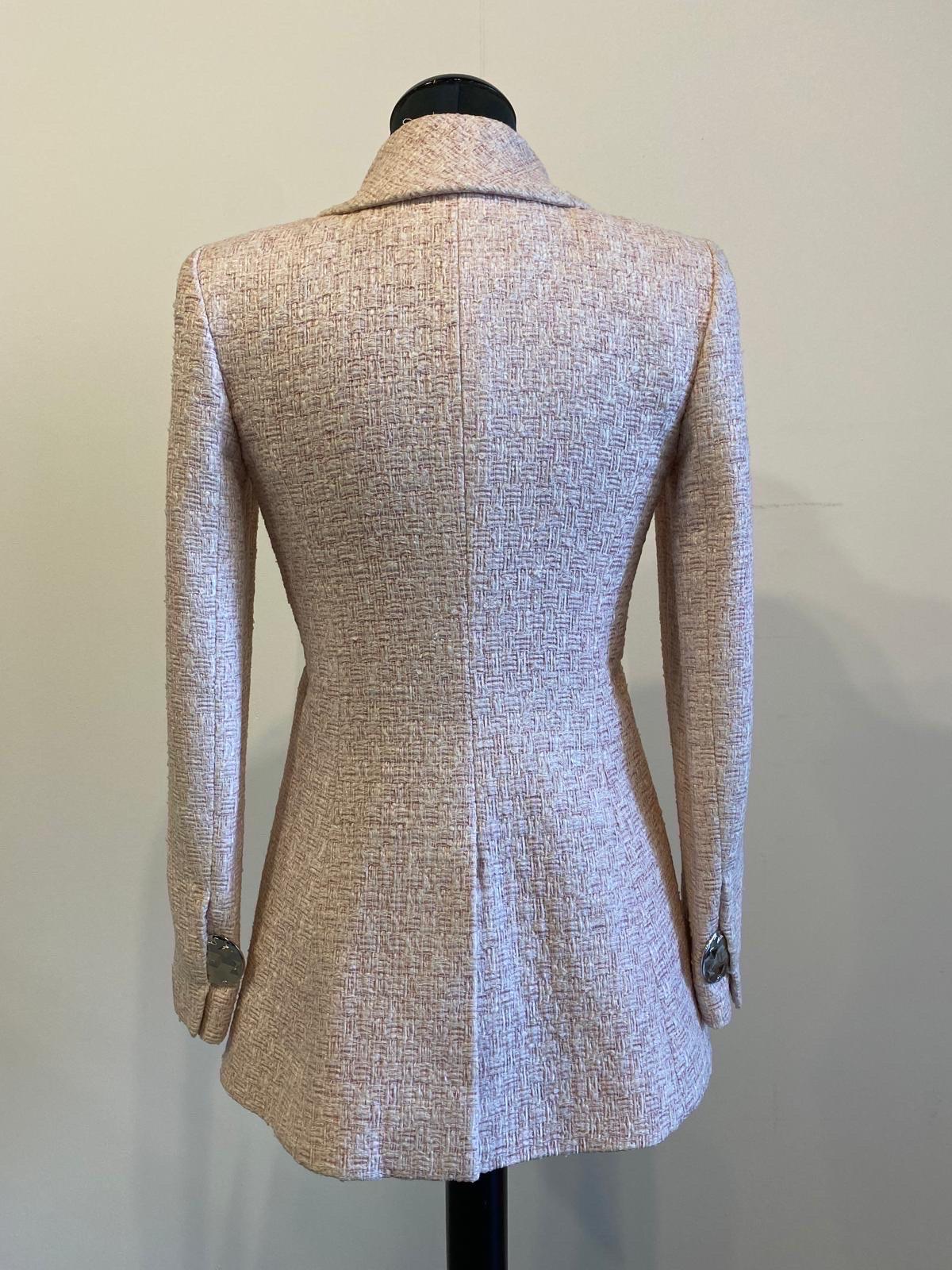 Pink Chanel tweed jacket, 2016. 3