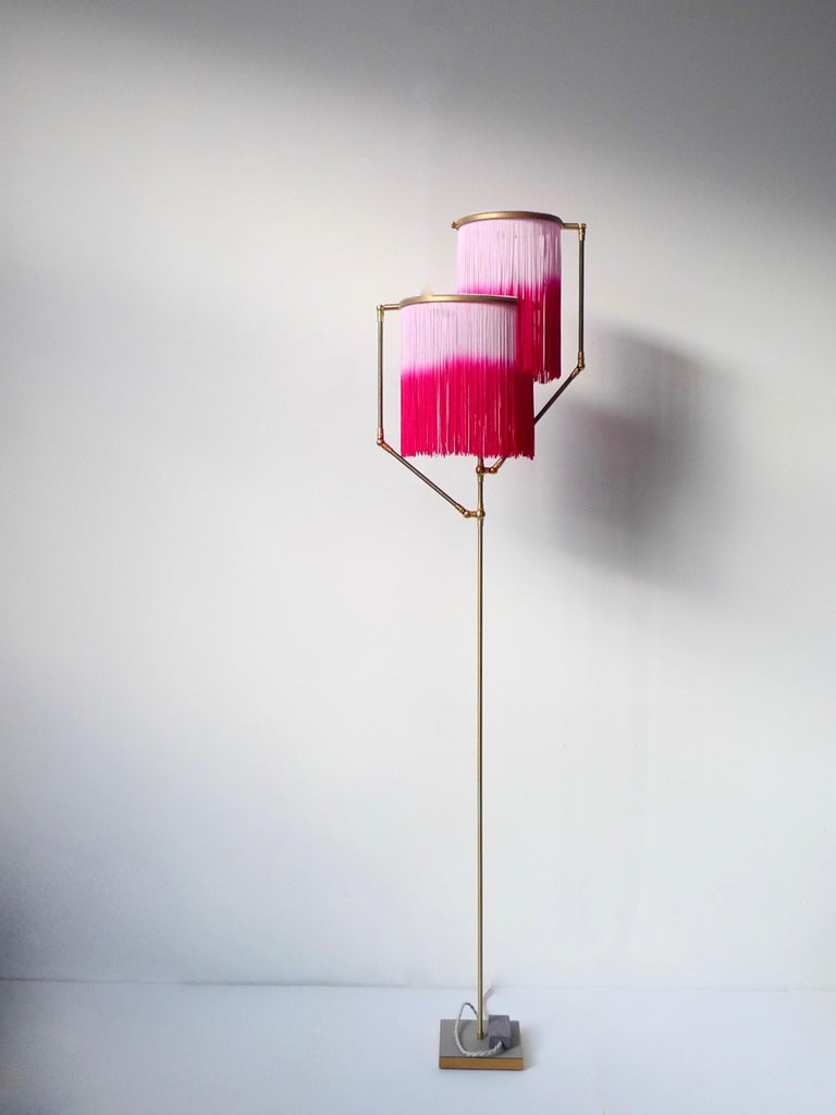 Hot pink 2024 floor lamp