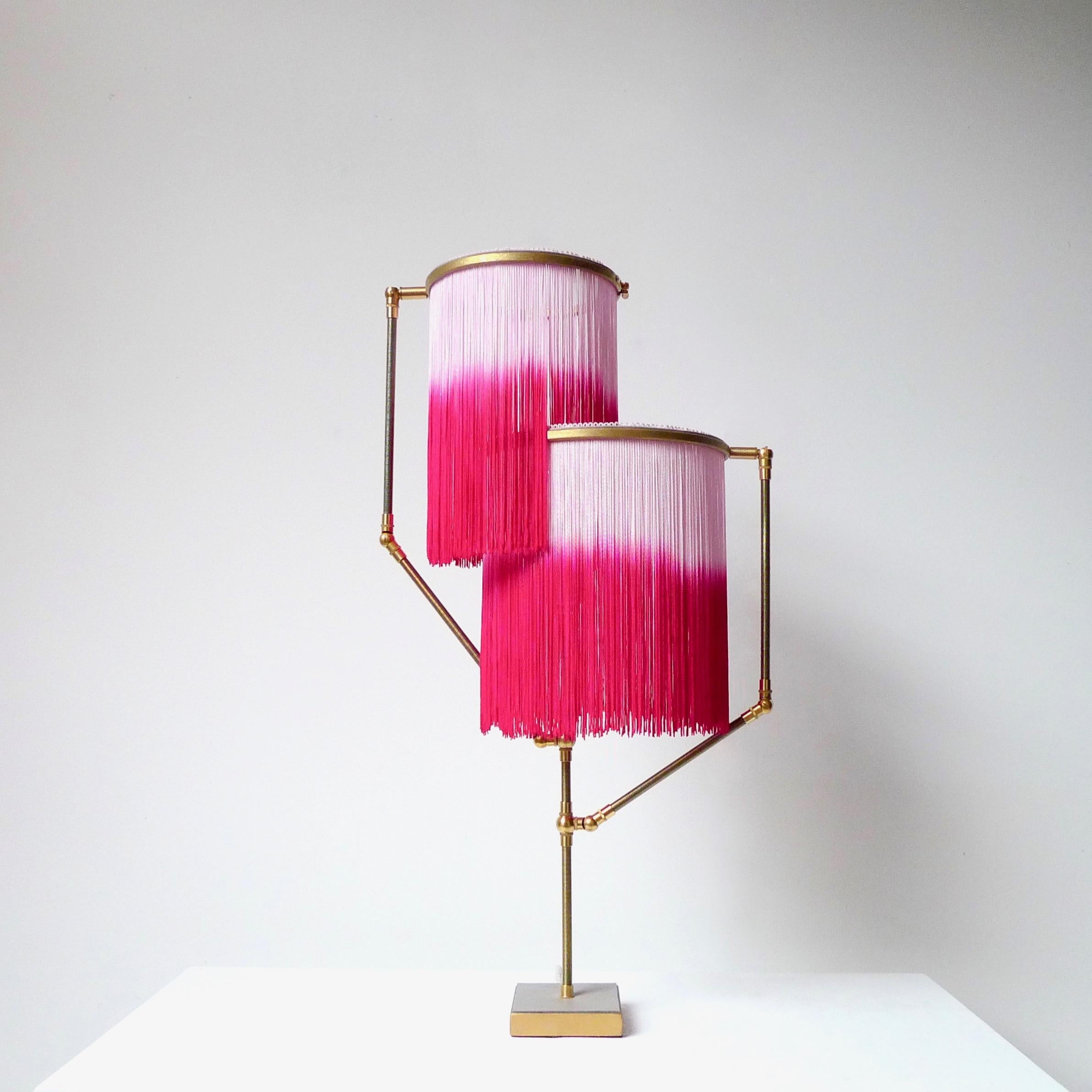 Dutch Pink Charme Table Lamp, Sander Bottinga For Sale