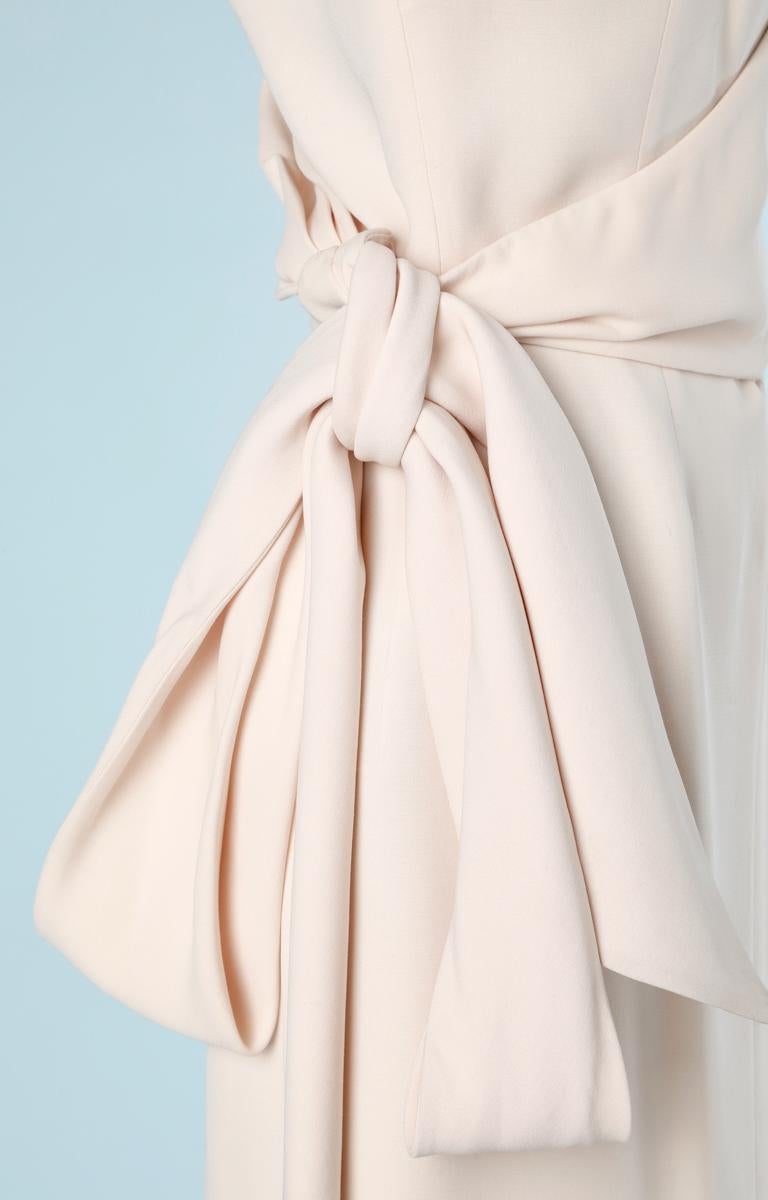 Pink Christian Dior vintage dress and coat suit 1