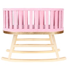 Pink Contemporary Cradle by Royal Stranger