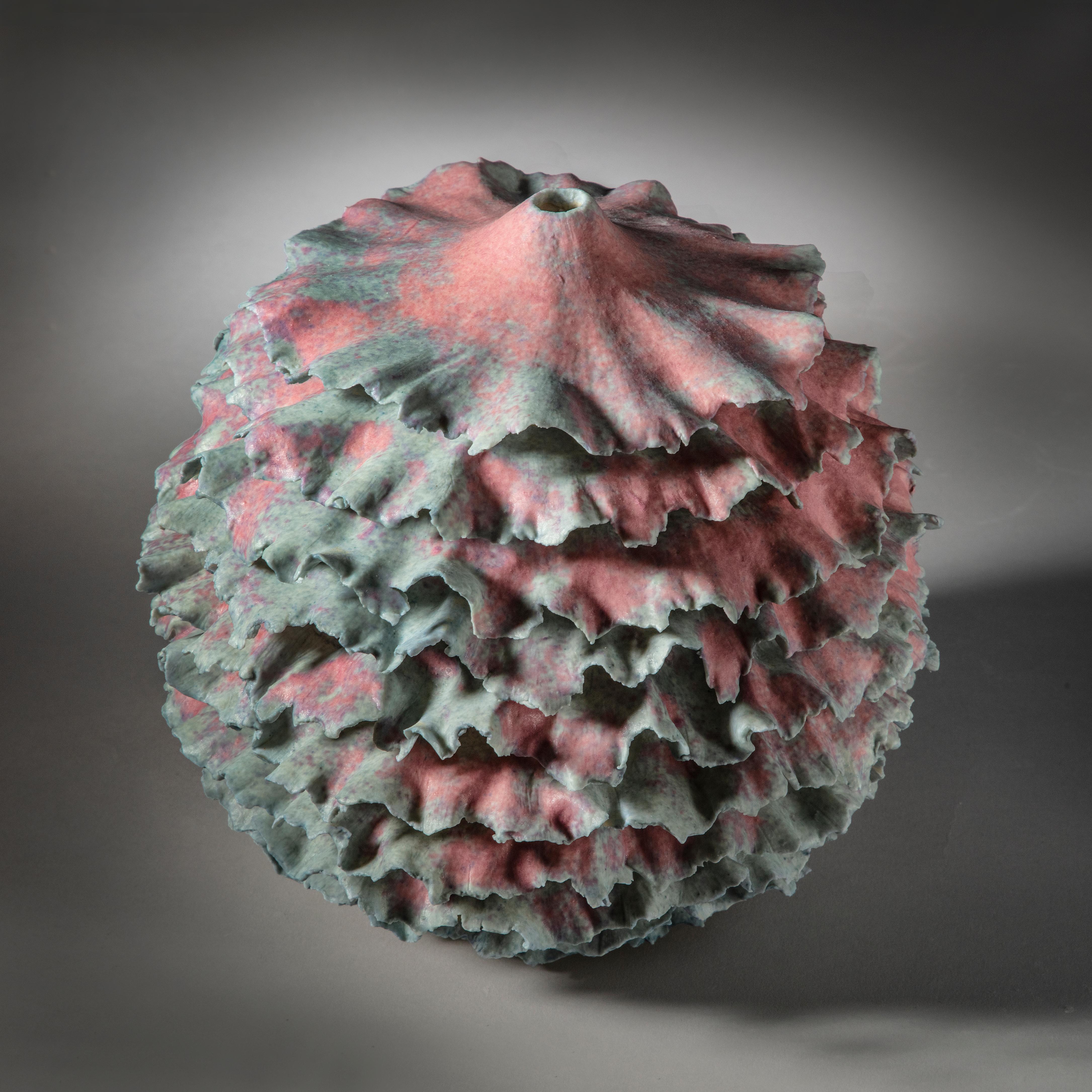 Pink Coral I, 2021, (Ceramic, C. 7.5 in. h x 8.6 in. d, Object No.: 3875)

Sandra Davolio has lived in Copenhagen, Denmark since 1974 and was born in Italy in 1951. She received her degree from the renowned Danish School of Design in 1985 and is
