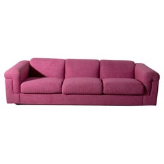 Pink D120 Sofa by Borsani and Bonetti in bouclé