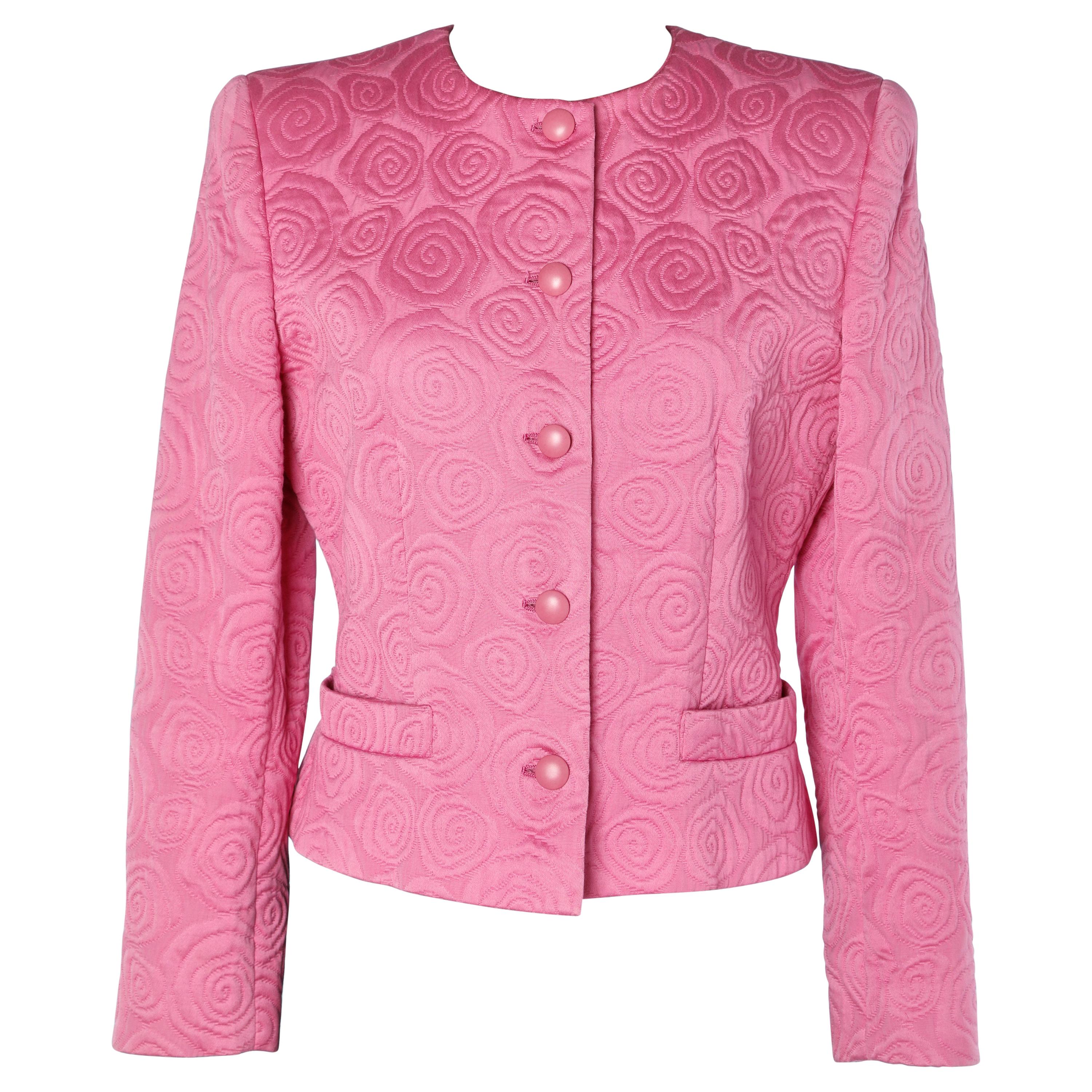 Pink cotton jacket Clearance
