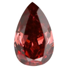 Pink Diamond 0.20ct Argyle Australia Natural Loose Fancy Deep Pink GIA Pear Red