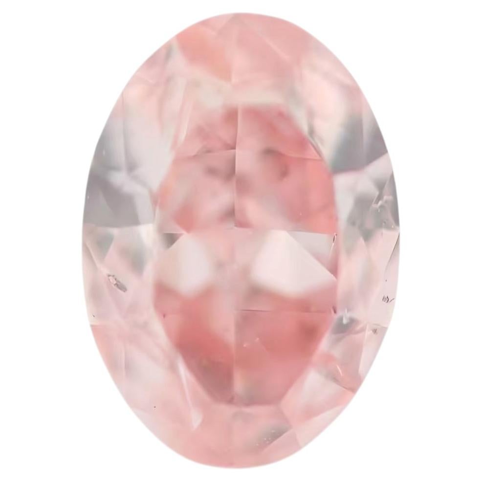 Pink Diamond – 0,27 ct, natürlicher loser Diamant in der Farbe „Fancy Orangy Pink“, GIA-Zertifikat, ovale Schliffform, aus Argyle