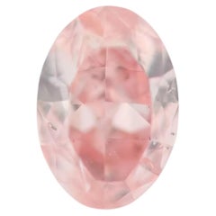 Pink Diamond - 0.27ct Natural Loose Fancy Orangy Pink Color GIA Oval From Argyle