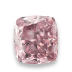 Pink Diamond 0.42ct Natural Loose Fancy Purple Pink Diamond GIA Cushion SI1
