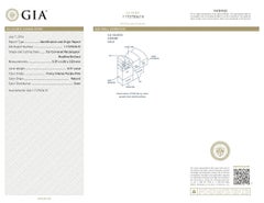 Diamante rosa - 0,51 ct, natural, suelto, color rosa púrpura intenso, certificado por el GIA, talla radiante