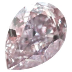 Diamant rose - Diamant naturel non serti de 0,51 ct, couleur « Fancy Pink », certifié GIA, taille en poire