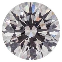 Diamant rose - Diamant naturel non serti de 1,00 ct, couleur « Fancy Faint Pink », certifié GIA, taille ronde, pureté SI2
