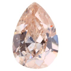 Pink Diamond - 1.01ct Natural Loose Fancy Brown Pink Diamond GIA Pear Shape SI2