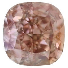 Pink Diamond - 2.25ct Natural Loose Fancy Pink Brown Color GIA Cushion VVS2