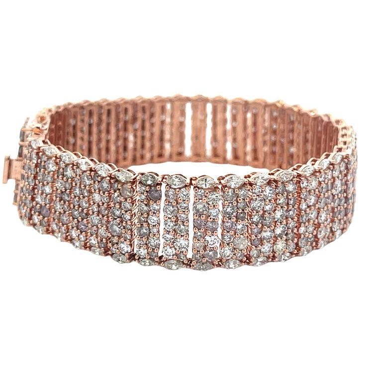 Discover the allure of timeless sophistication with our exquisite Diamond Elegance Bracelet, a standout piece that enhances any outfit with its radiant charm.  This bracelet is a true testament to craftsmanship, designed as a one-of-a-kind creation