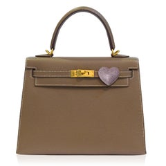 Pink Diamond Heart Customized Bag Bijoux