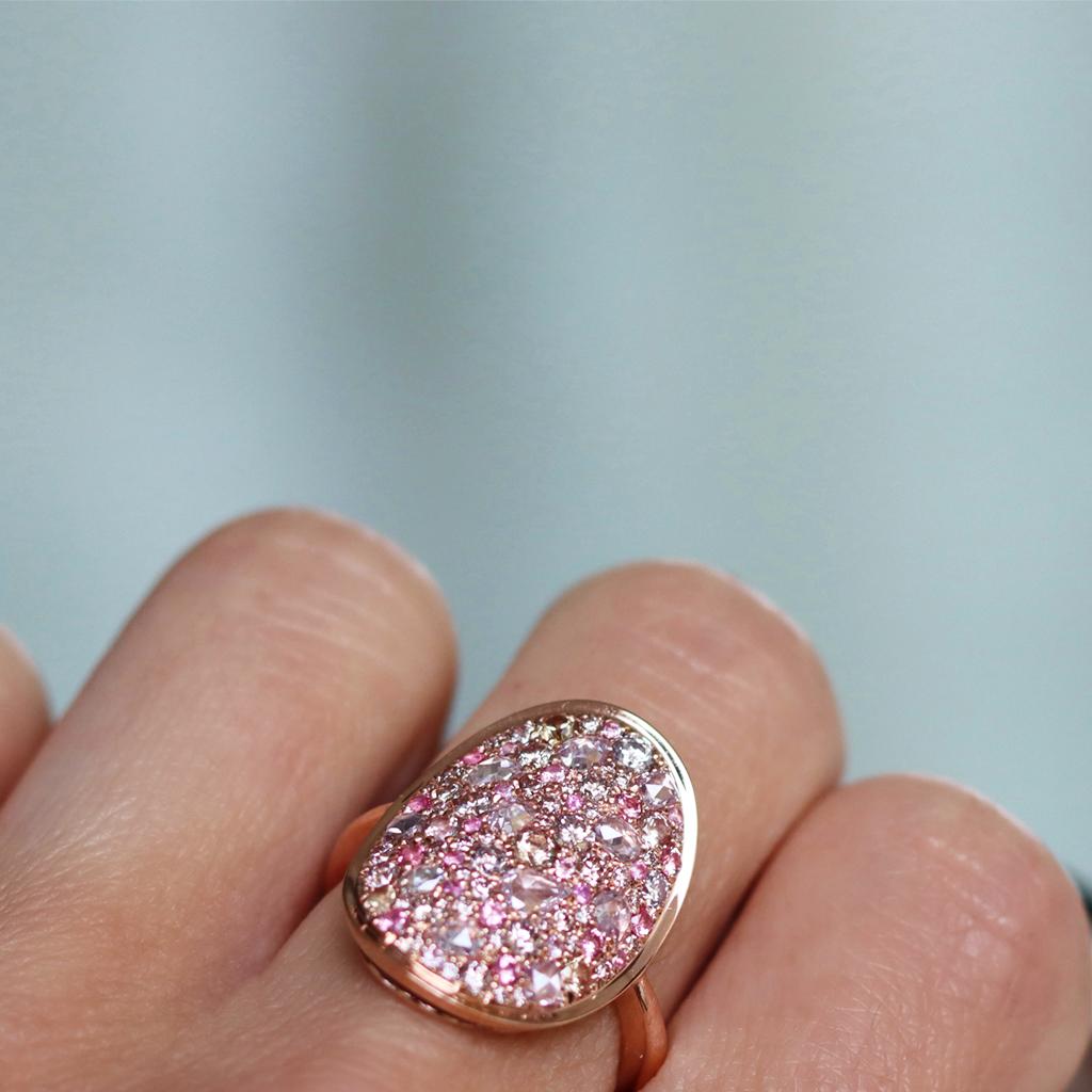 pink diamond spinel