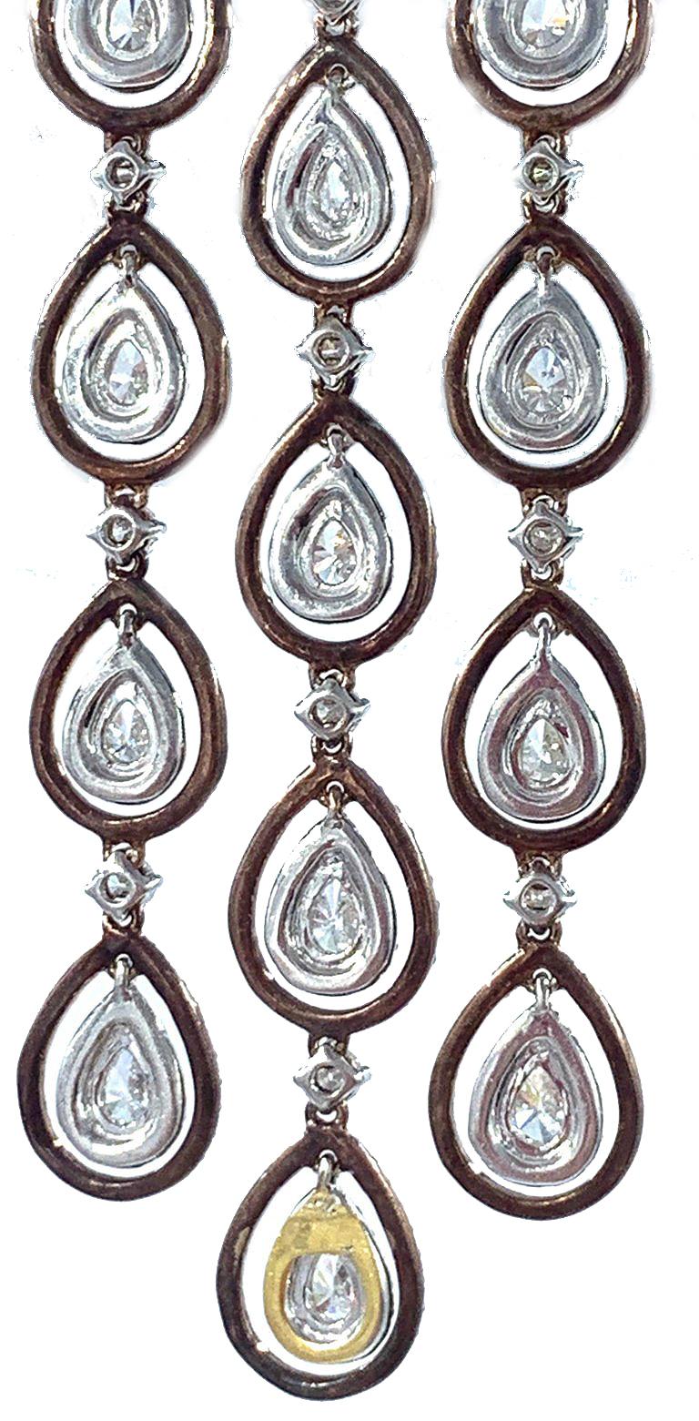 dangling chandelier earrings