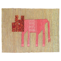 Pink Dog Kilim