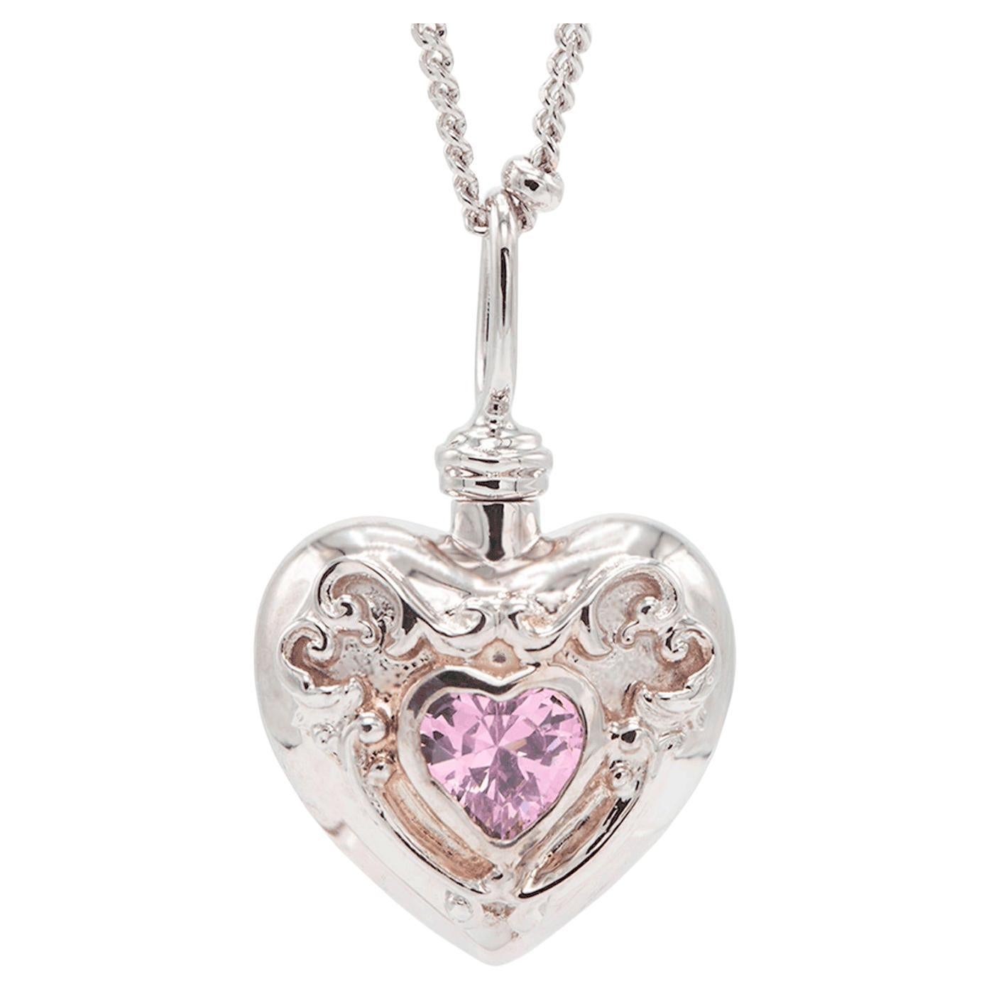 Pink Dream Heart Scent Bottle For Sale