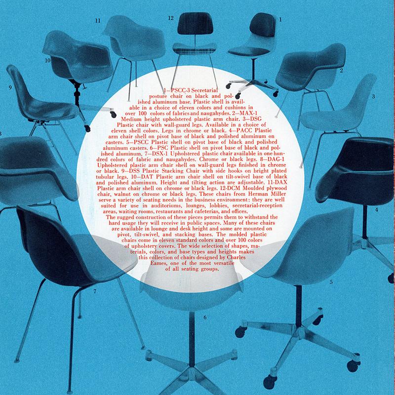 Mid-20th Century Pink Eames DSX Side Chair by Charles and Ray Eames for Herman Miller For Sale