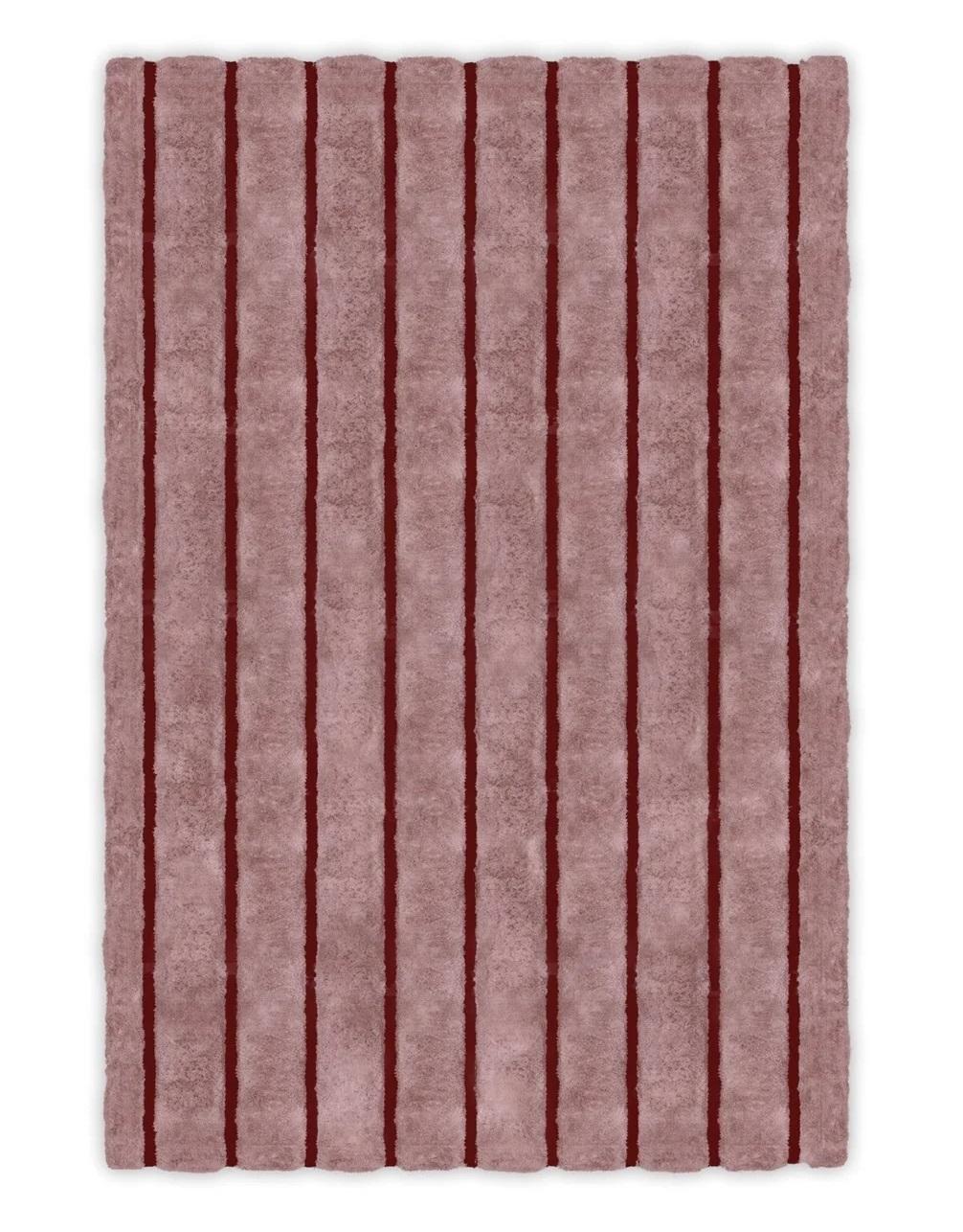 Pink ever rug by Paolo Stella.
Dimensions: D 200 x W 300cm (Pile heigh: 1.2 - 3 cm)
Materials: Viscose, linen
Available in other color.

“My first memory of a rug is Aladdin’s flying carpet magically helping you to fulfill you dreams.
The day
