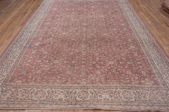 Pink Turkish Oushak Carpet, circa 1930s