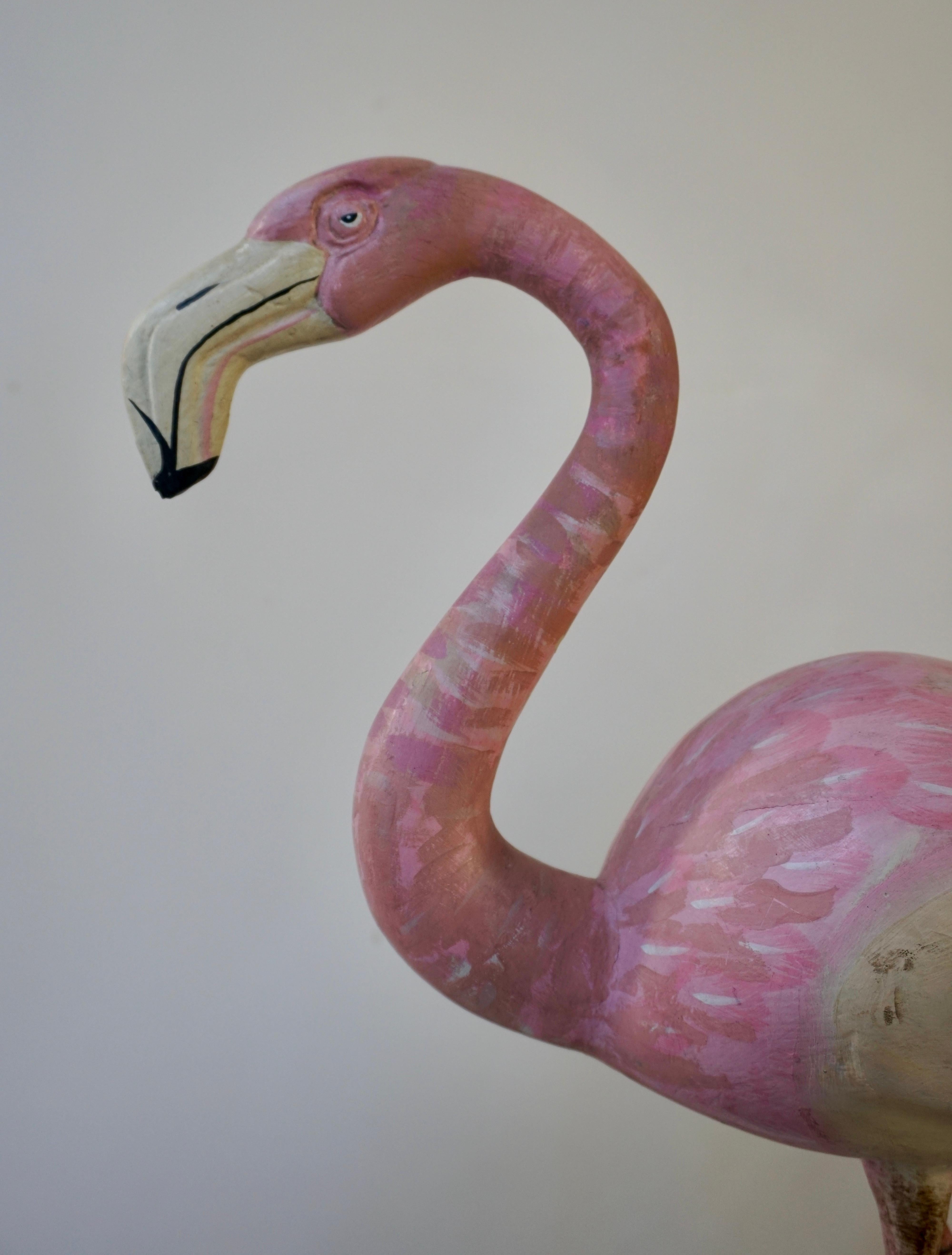 Pink Flamingo Sculpture In Good Condition For Sale In Antwerp, BE