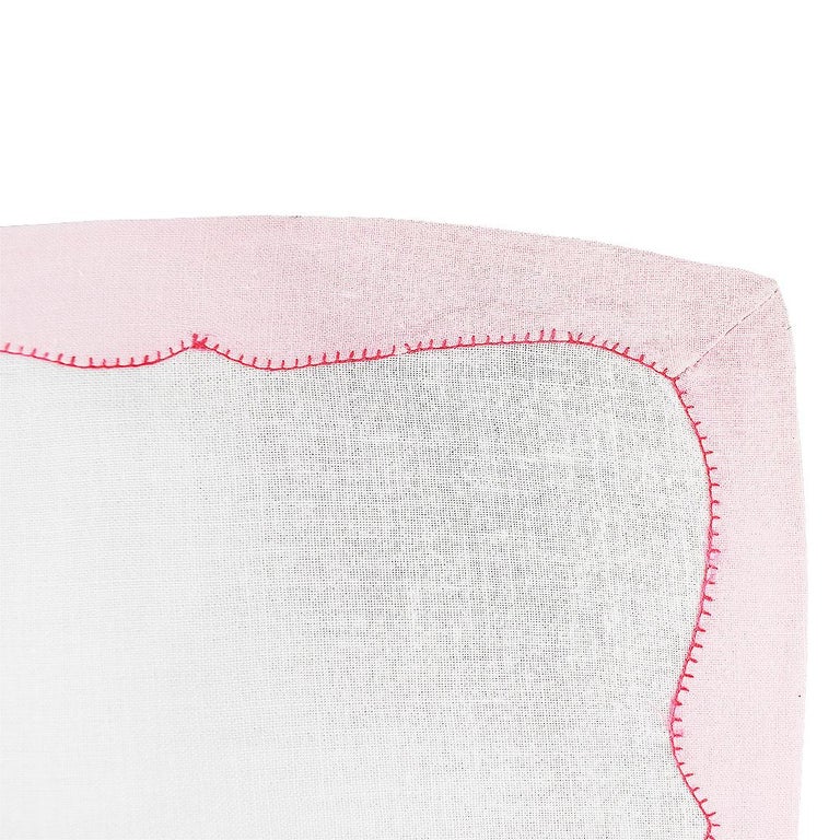 Pink Floral Fabric Placemats and Napkins, Set of 4 For Sale at 1stDibs