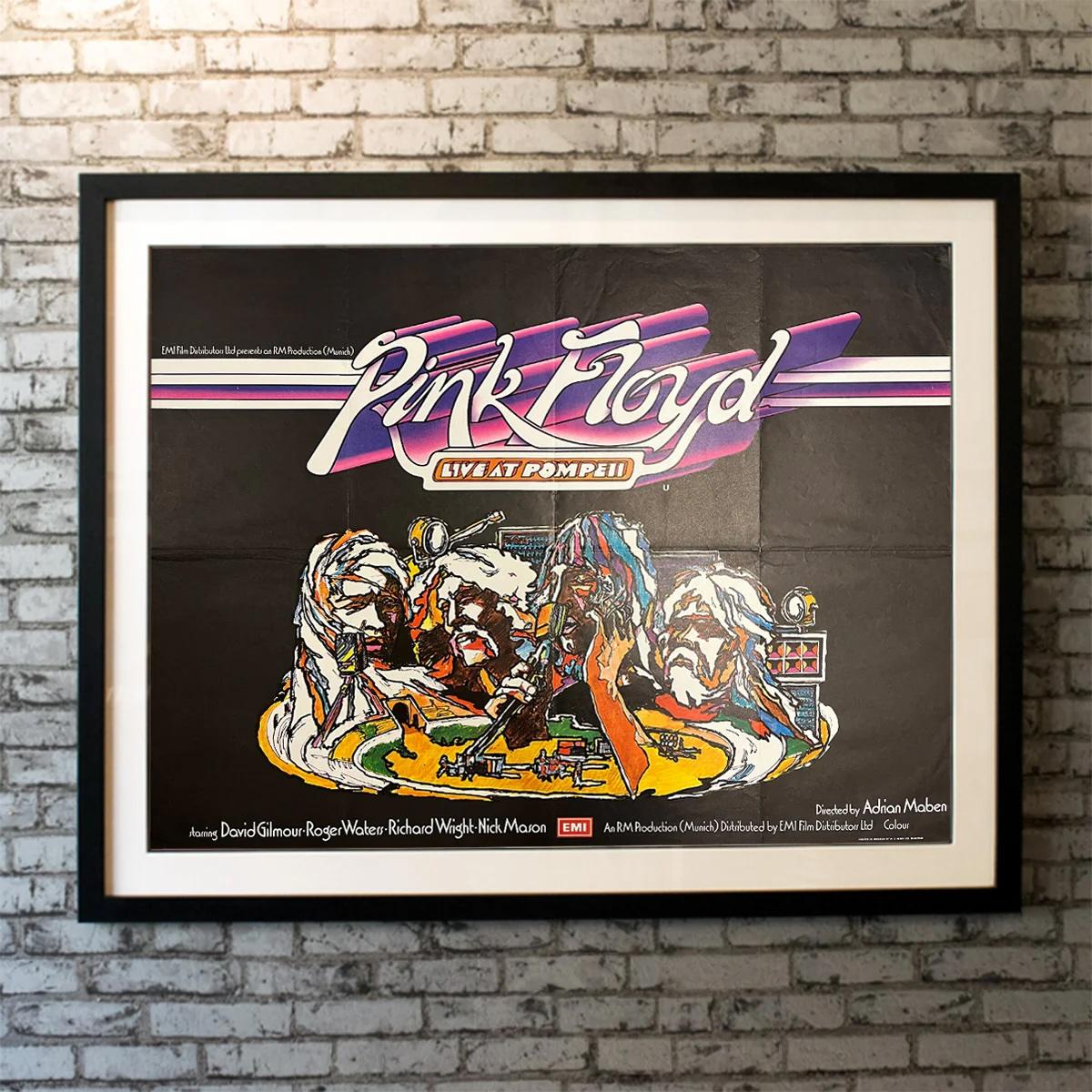 Pink Floyd: Live at Pompeii (1972) im Zustand „Hervorragend“ im Angebot in London, GB