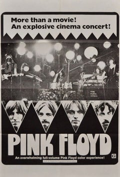 Pink Floyd - Live at Pompeii Original Poster, 1972