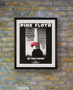 Pink Floyd Original Vintage Concert Poster by Randy Tuten, 1977