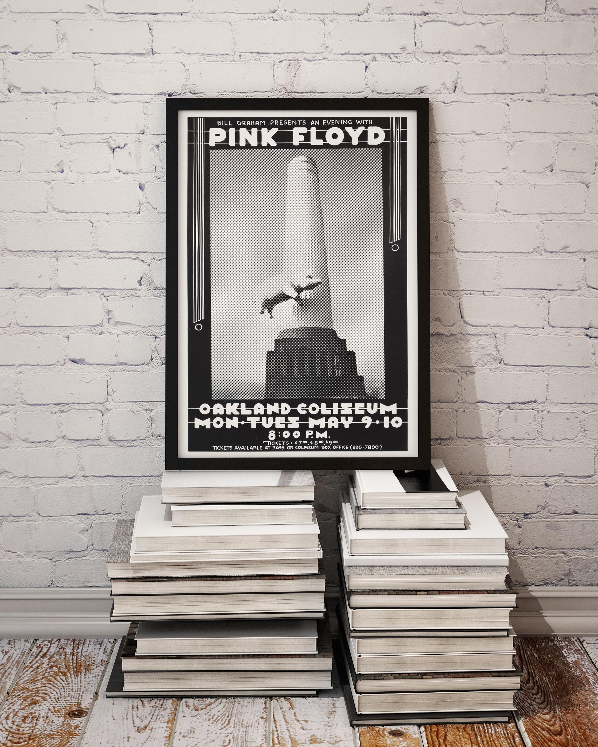 pink floyd oakland 1977 poster