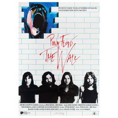 Retro “Pink Floyd The Wall” 1985 Czech A1 Film Poster