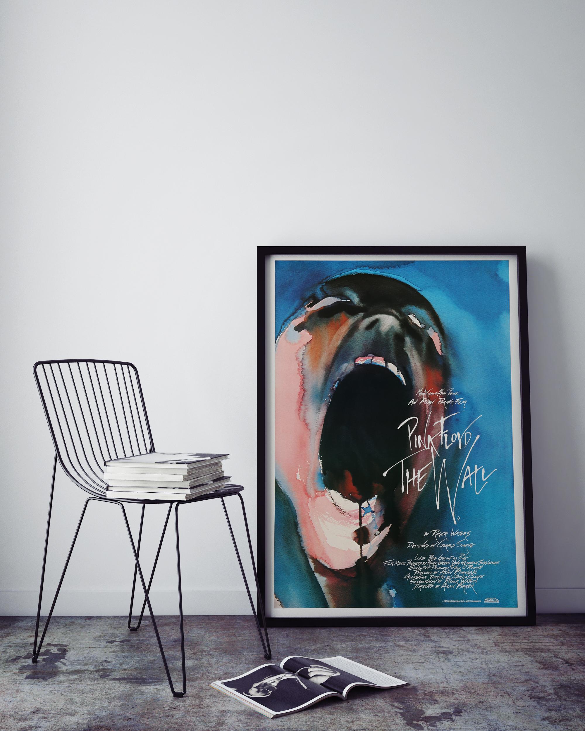pink floyd the wall movie poster