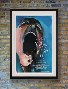 Original Vintage US-Filmplakat „The Wall“ von Pink Floyd, Ein-Blatt-Film, 1982