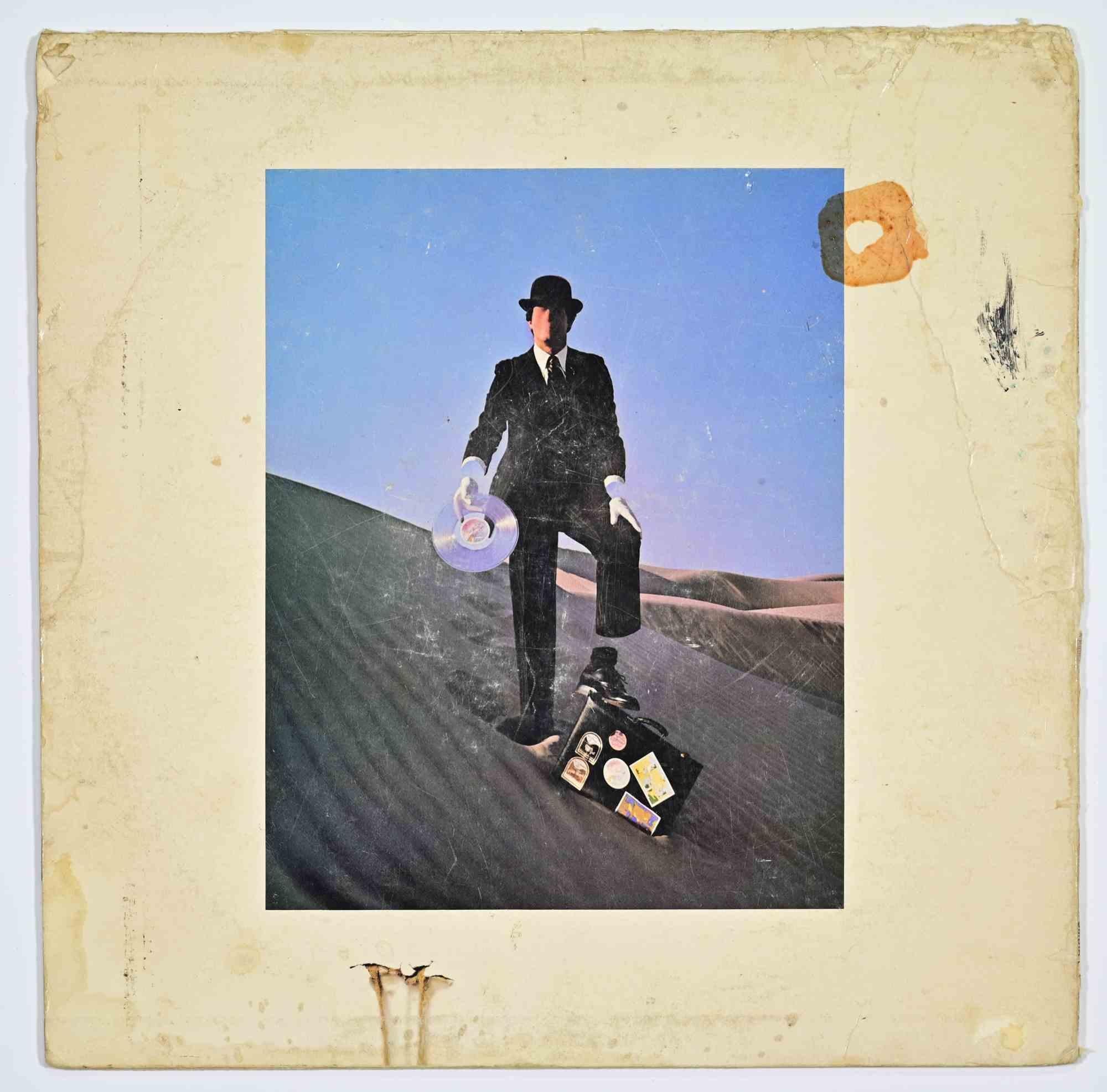 Una stampa originale da collezione di Wish You Were Here, il nono album in studio dei Pink Floyd, pubblicato nel 1975 su Columbia Records (PC 33453). Questo storico concept album, incentrato sull'assenza, sull'industria musicale e su un tributo
