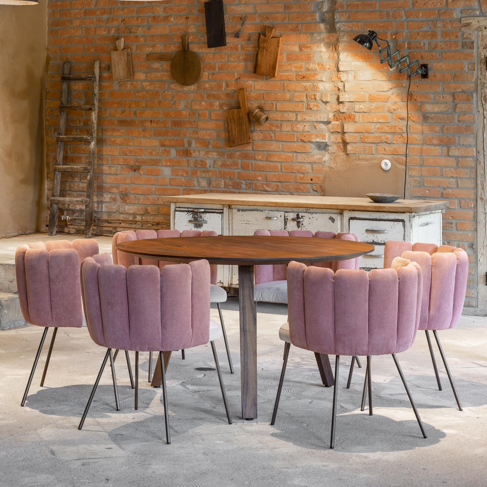 Modern Pink Gaia Dining Chair, Designed by Monica Armani, Made in Italy For Sale