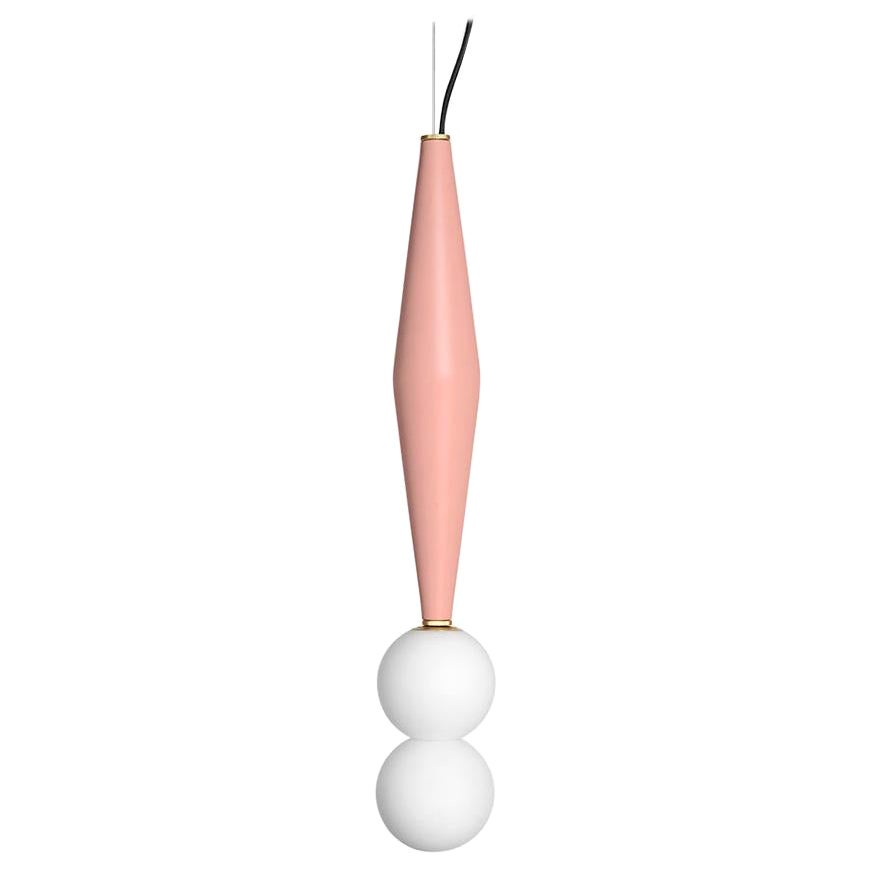 Rosa Gamma-C-Lampe von Mason Editions